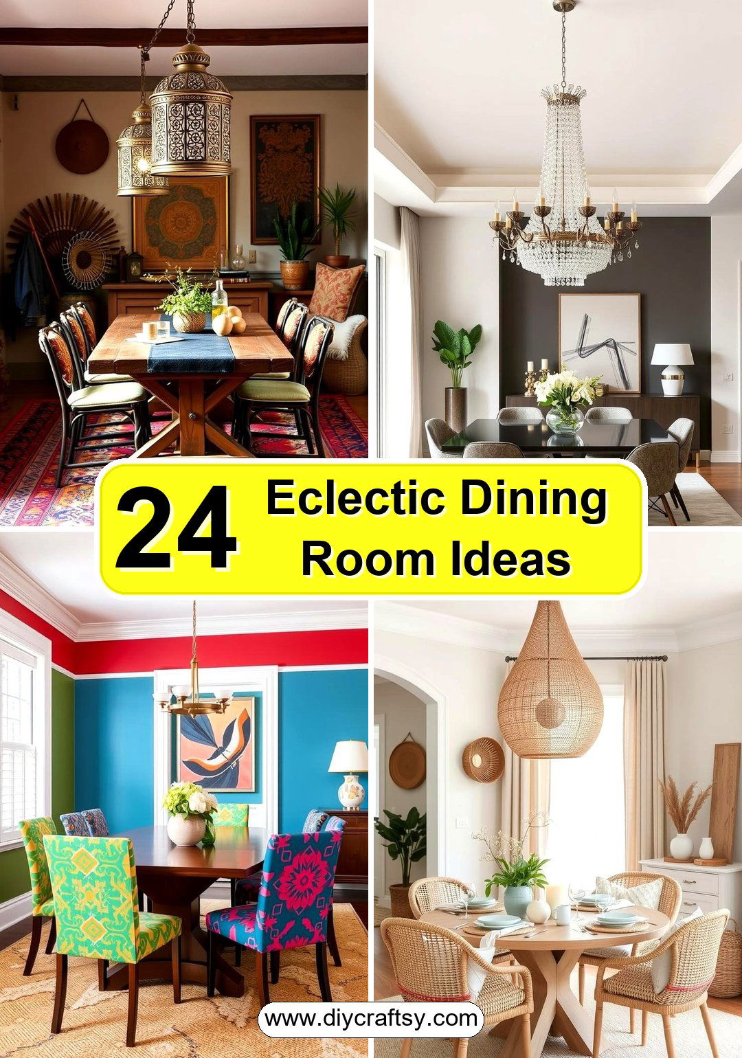 Eclectic Dining Room Ideas