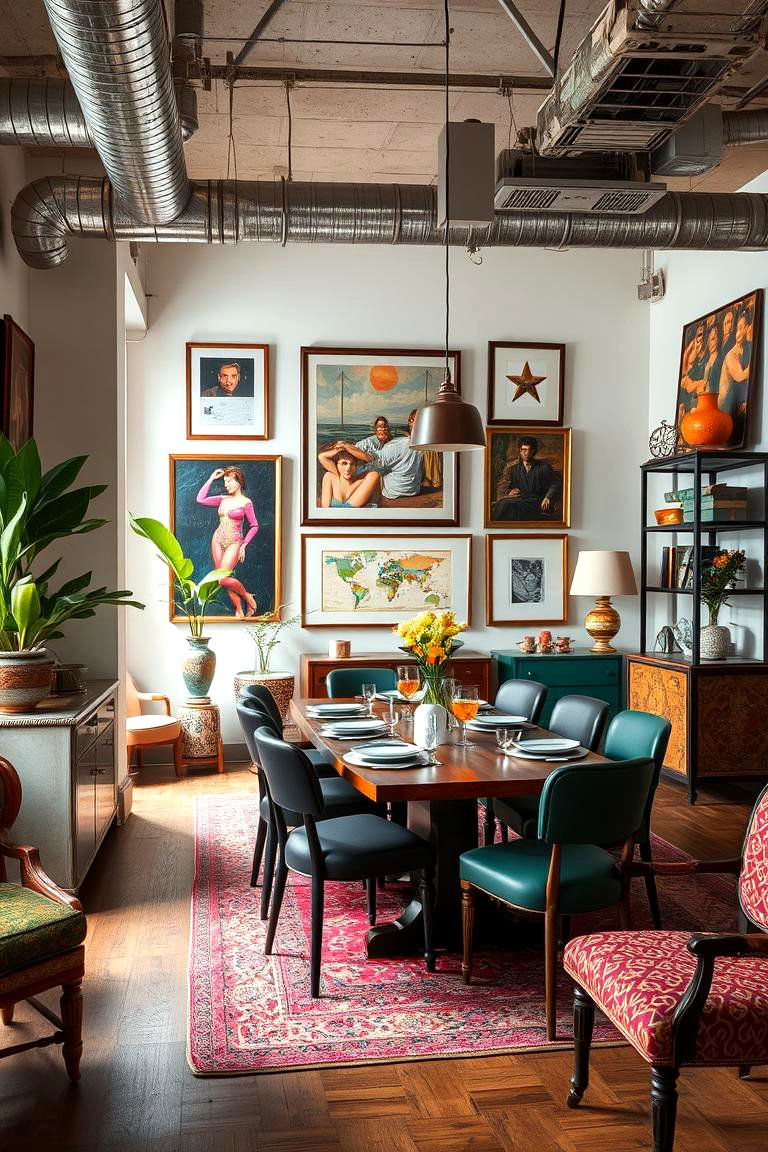 Eclectic Fusion Design - 24 Restaurant Interior Design Ideas