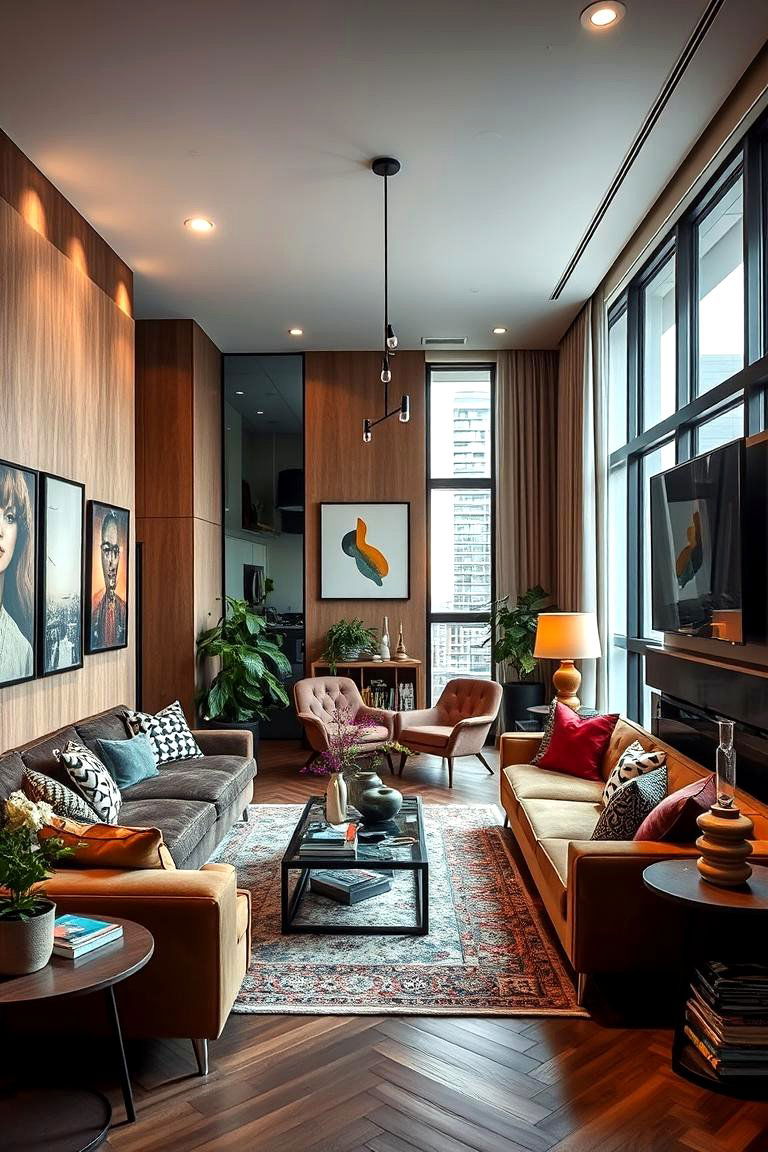 Eclectic Mix - 24 Condo Interior Design Ideas