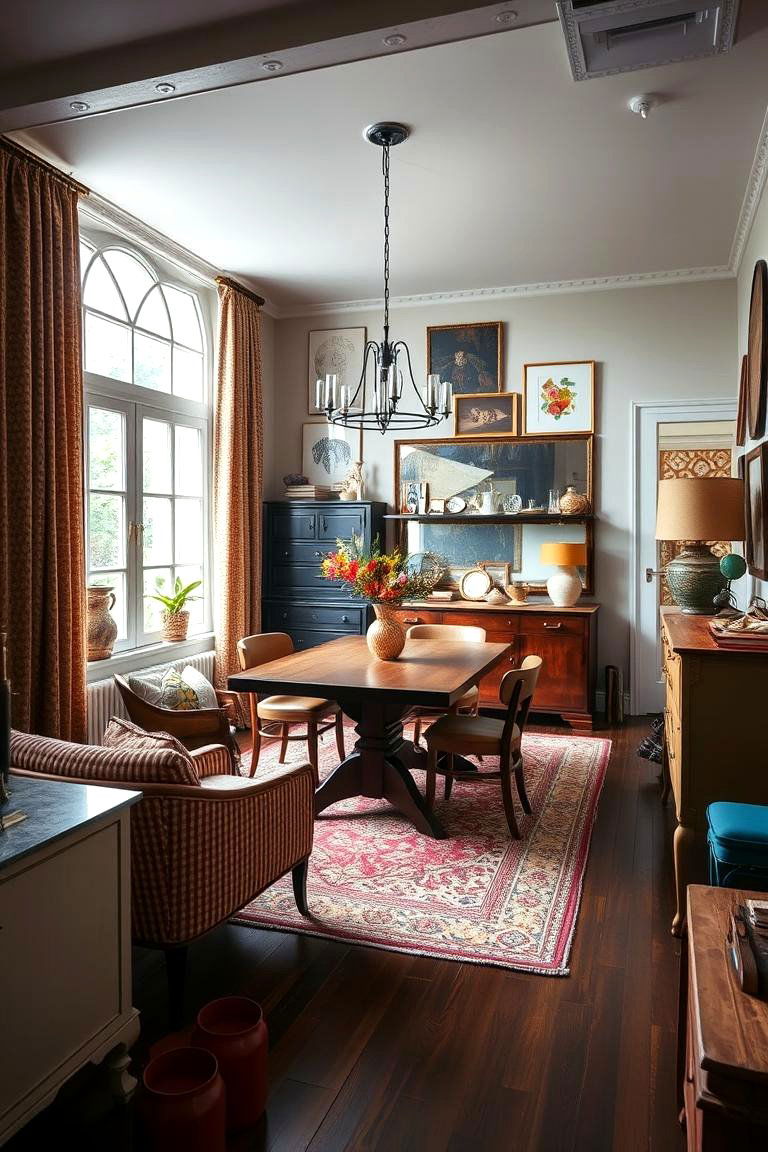 Eclectic Mix Dining - 24 masculine dining room ideas