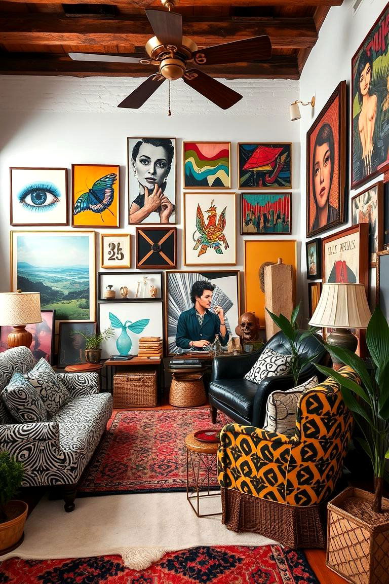 Eclectic Mix Lash Room - 24 Lash Room Ideas