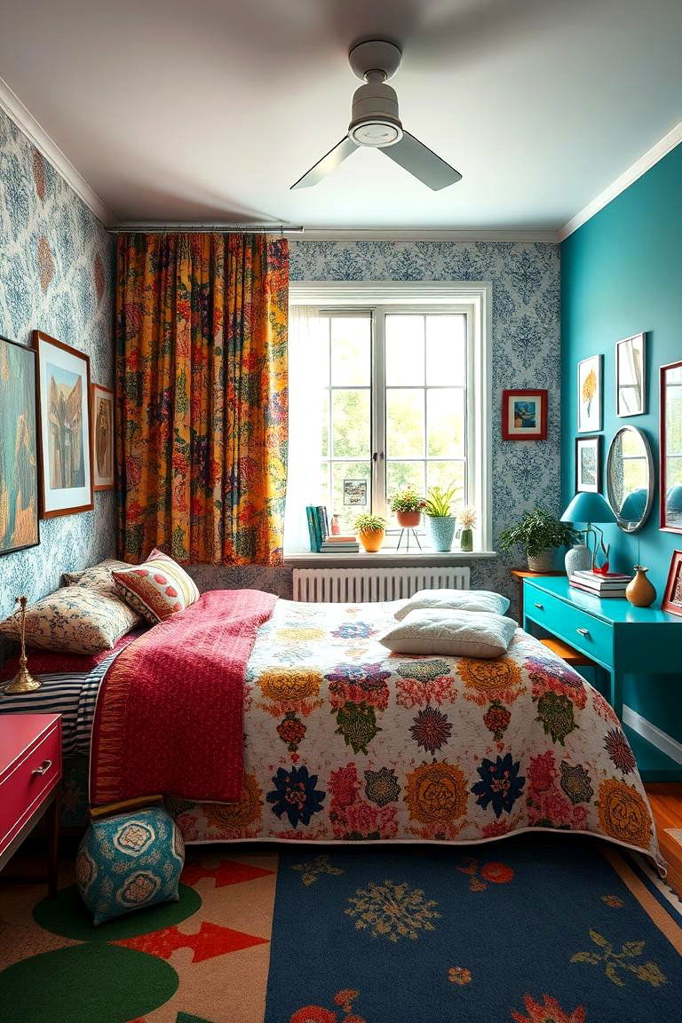 Eclectic Mix of Styles - 24 Bedroom Layout Ideas
