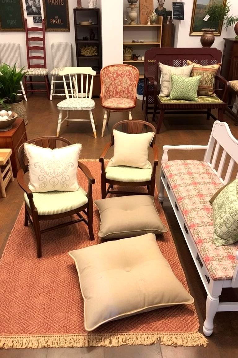 Eclectic Seating Arrangements - 24 boho wedding ideas