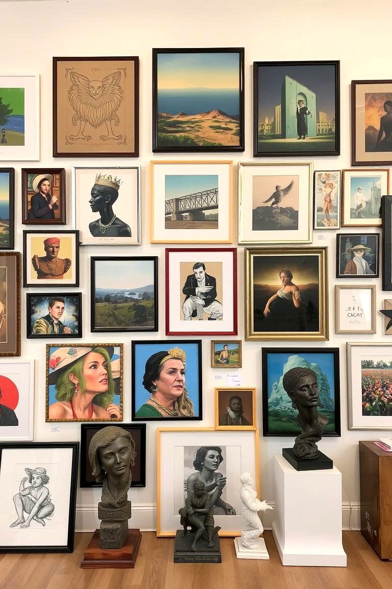 Eclectic Wall Art Collections - 24 Boho-scandinavian Design and Decor Ideas