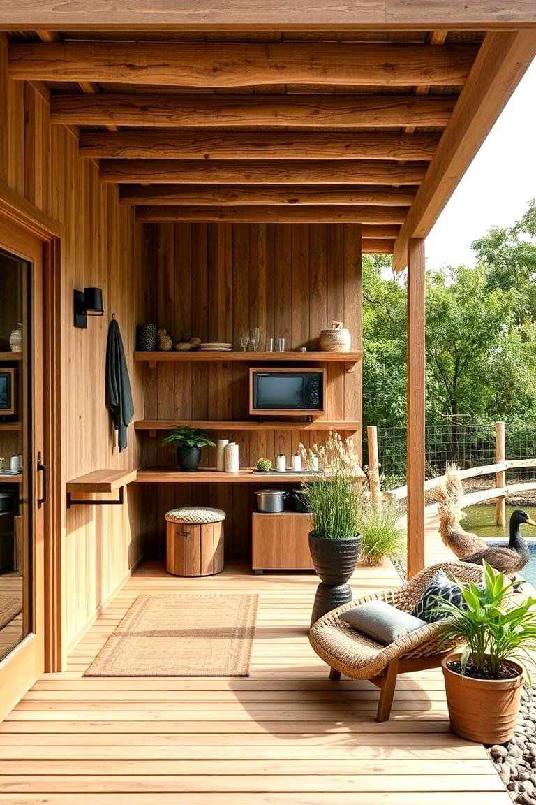 Eco Chic Duck Retreat - 24 Duck House Ideas