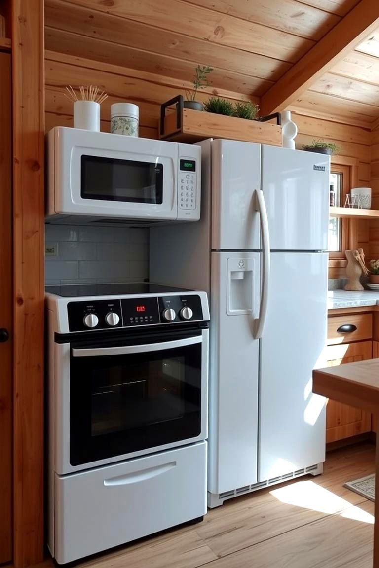 Eco Friendly Appliances - 24 Cabin Kitchen Ideas