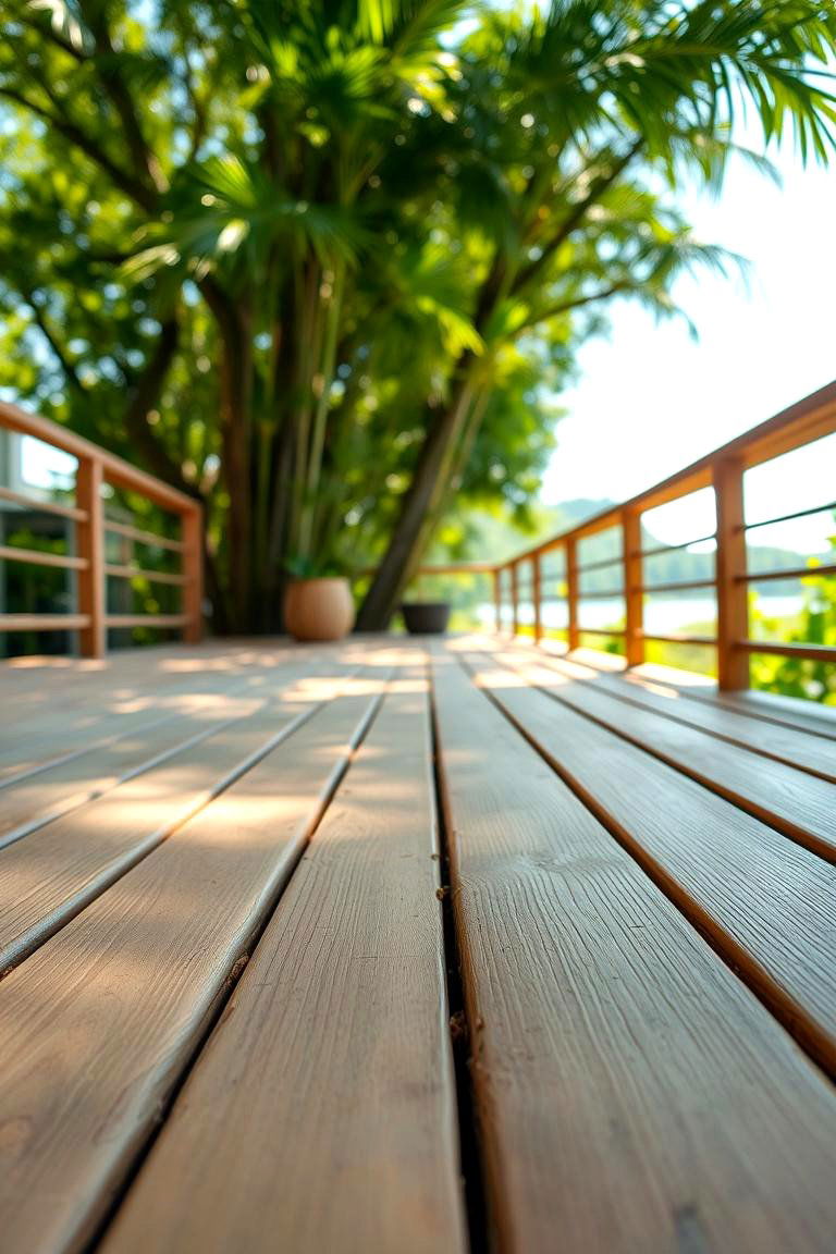 Eco Friendly Bamboo Inspiration - 24 Deck Skirting Ideas
