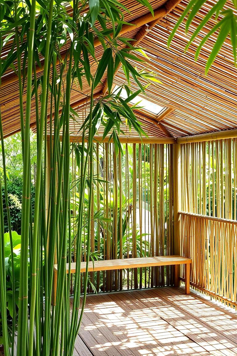 Eco Friendly Bamboo Shelter - 24 Duck House Ideas