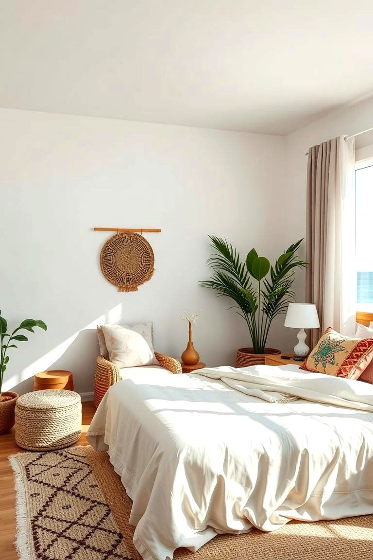 Eco Friendly Beachside Boho Elegance - 24 Boho Beach Bedroom Ideas