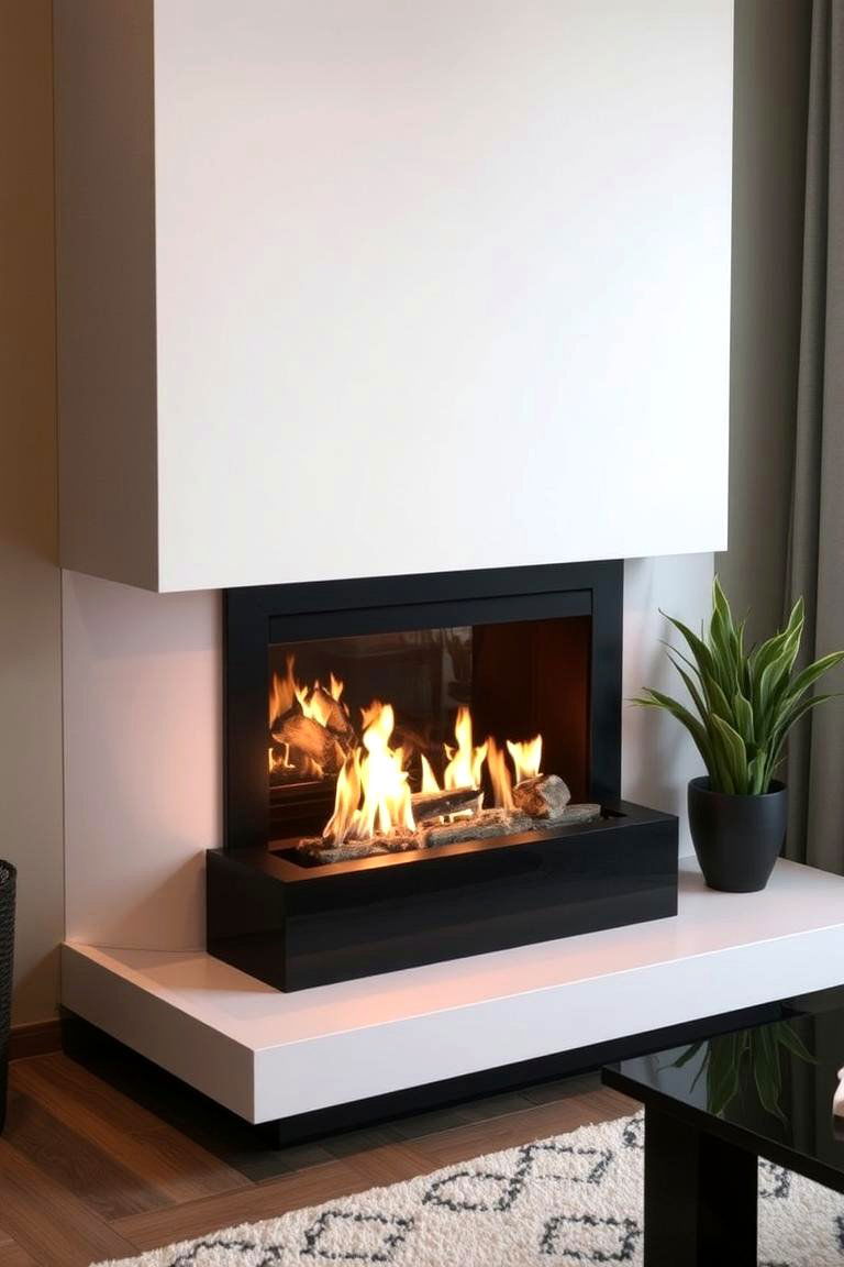 Eco Friendly Bioethanol Fireplace - 24 Corner Fireplace Ideas