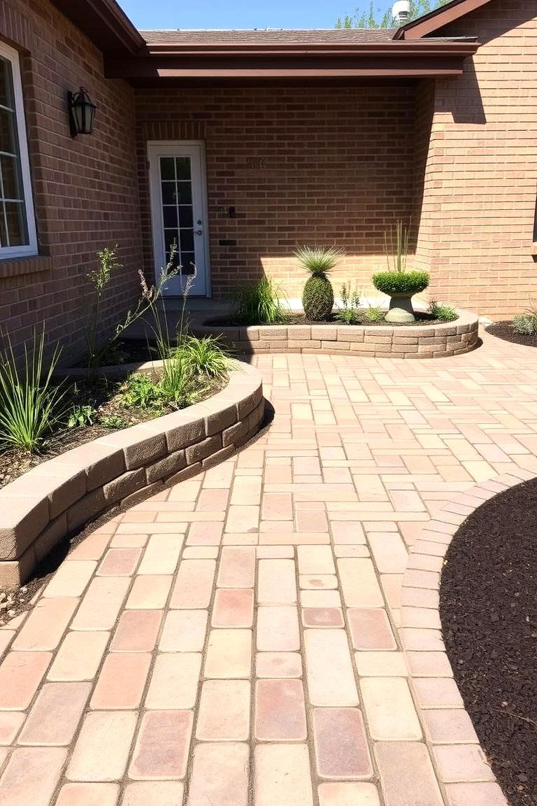 Eco Friendly Brick Patio - 24 Brick Patio Ideas
