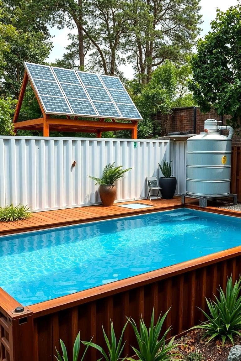 Eco Friendly Container Pool - 24 Shipping Container Pools