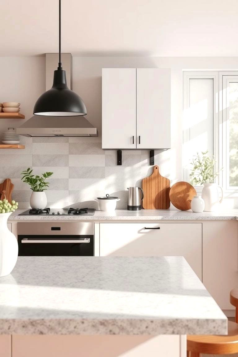 Eco Friendly Craftsmanship - 24 Terrazzo Kitchen Countertops