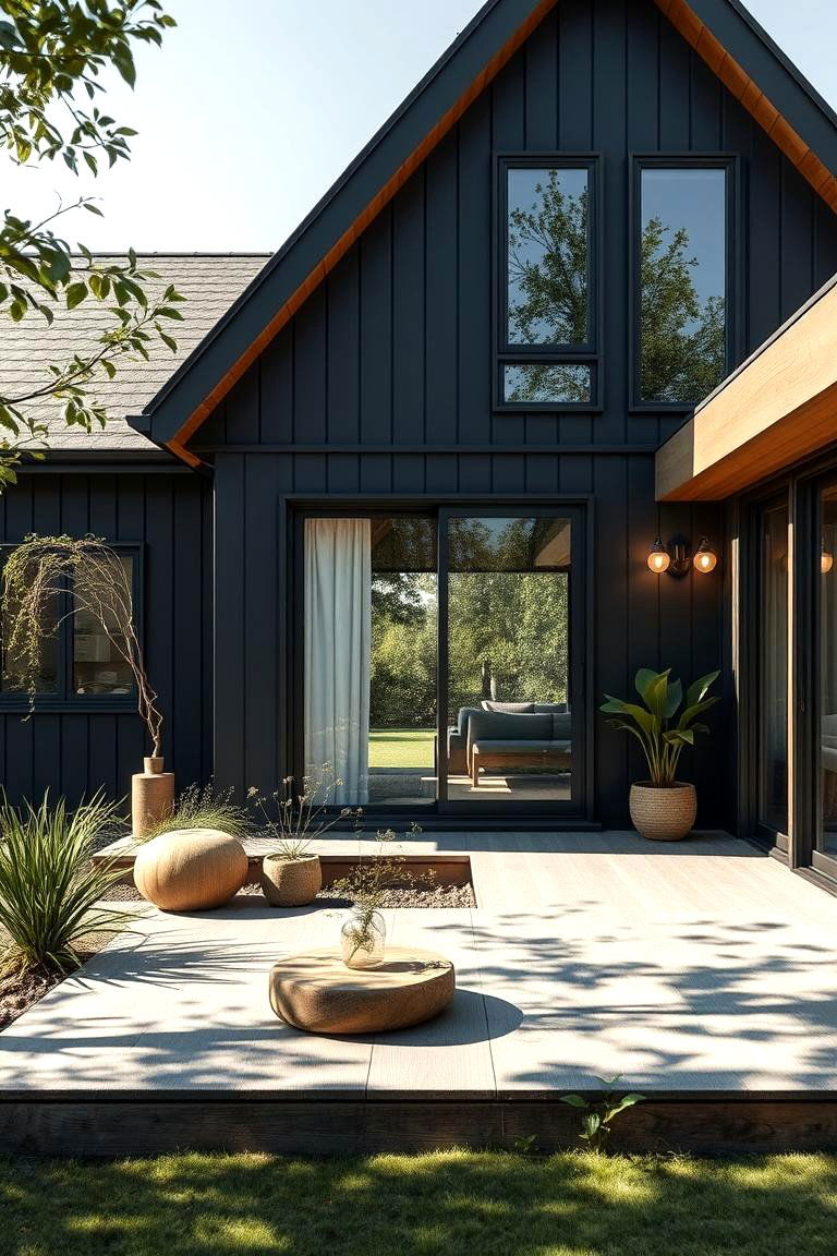 Eco Friendly Dark Grey Design - 24 Dark Grey House Exterior Ideas
