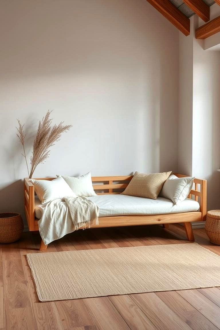 Eco Friendly Daybed Made of Sustainable Materials - 24 Daybed Ideas for Small Spaces