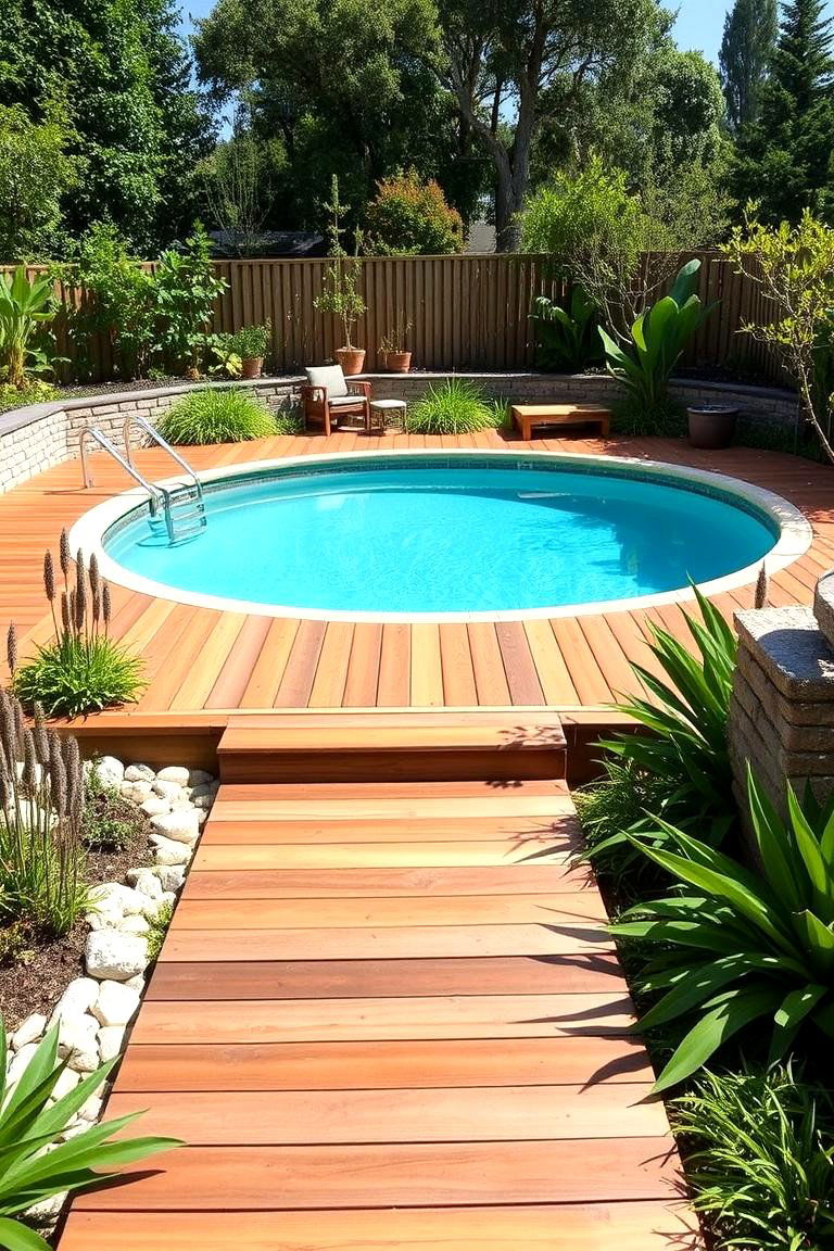 Eco Friendly Deck - 24 Pool Deck Ideas