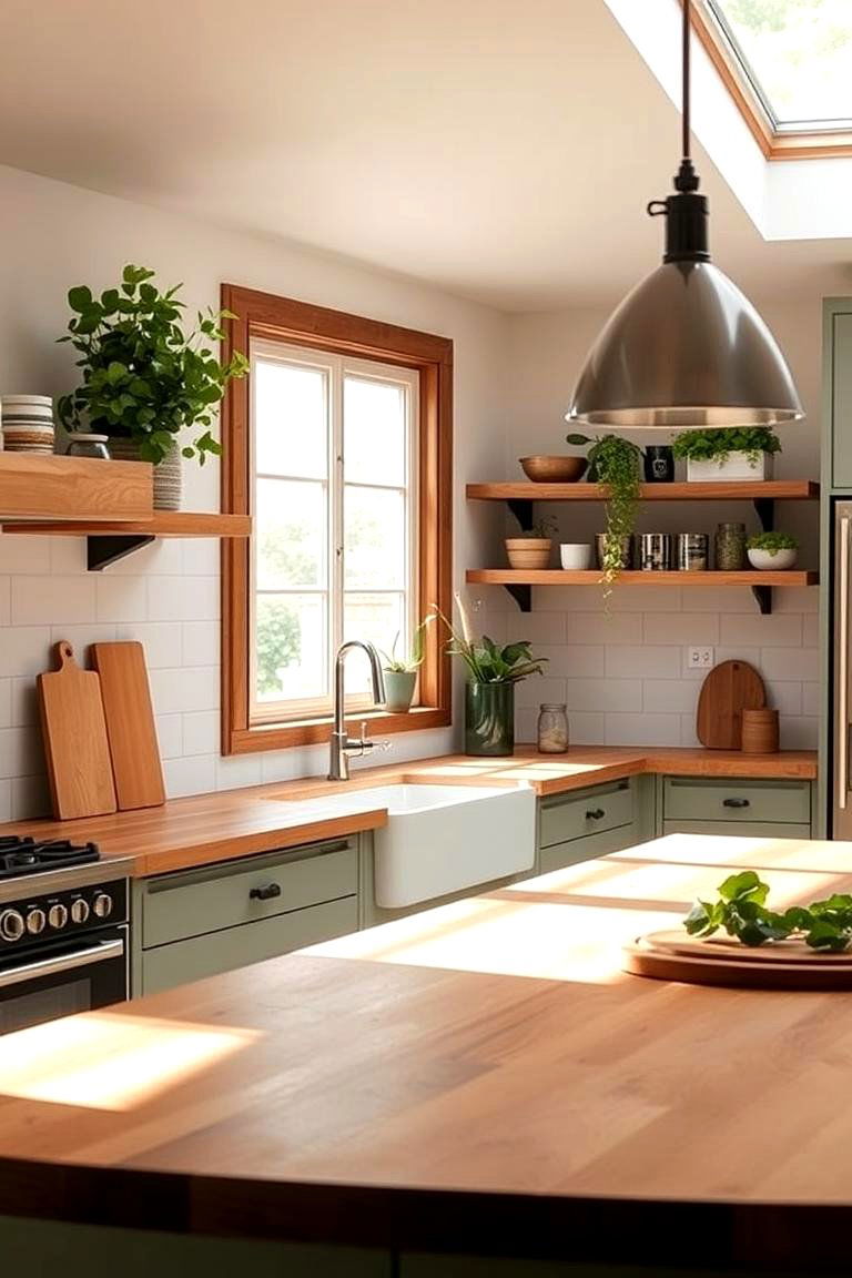 Eco Friendly Design - 24 Kitchens With Butcher Block Countertops