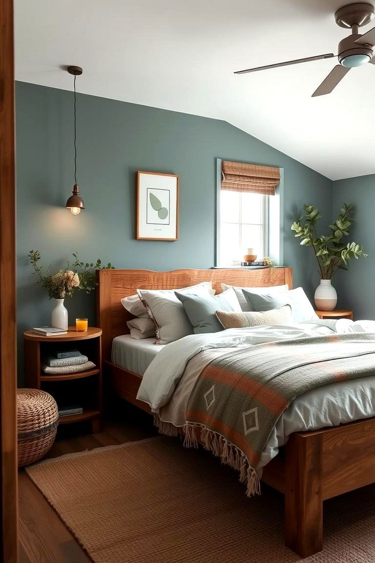 Eco Friendly Designs Featuring Duck Egg Blue - 24 Duck Egg Blue Bedroom Ideas