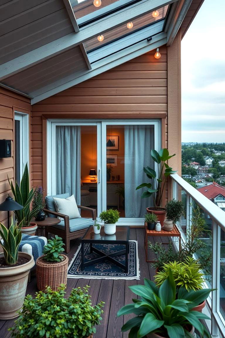 Eco Friendly Dormer Balcony - 24 Dormer Balcony Ideas