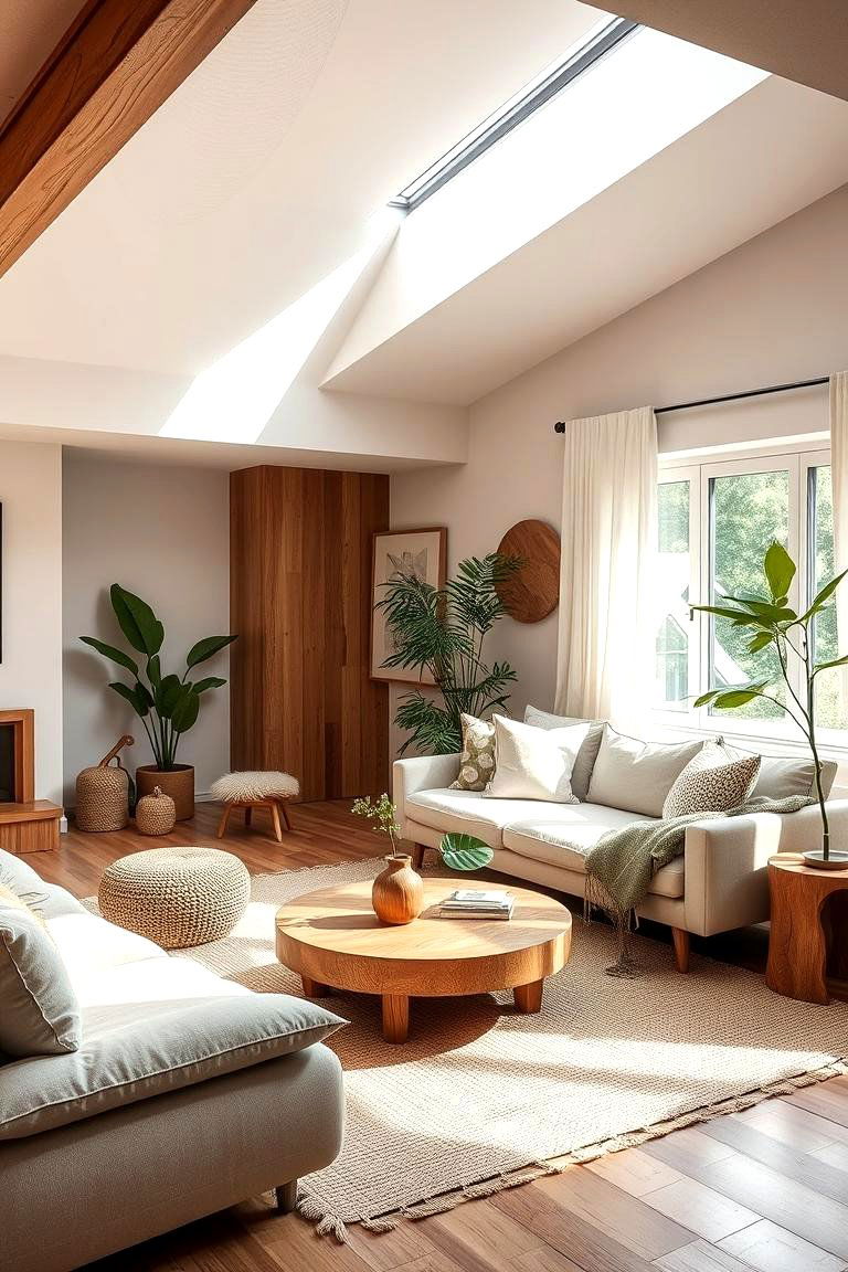 Eco Friendly Elements - 24 Fall Living Room Ideas