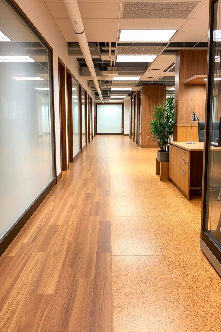 Eco Friendly Flooring Options - 24 Green Home Office Ideas