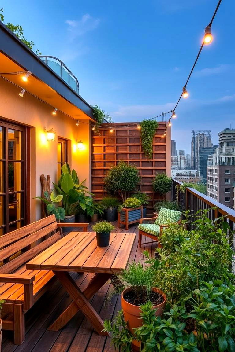 Eco Friendly Green Balcony - 24 Balcony Deck Ideas