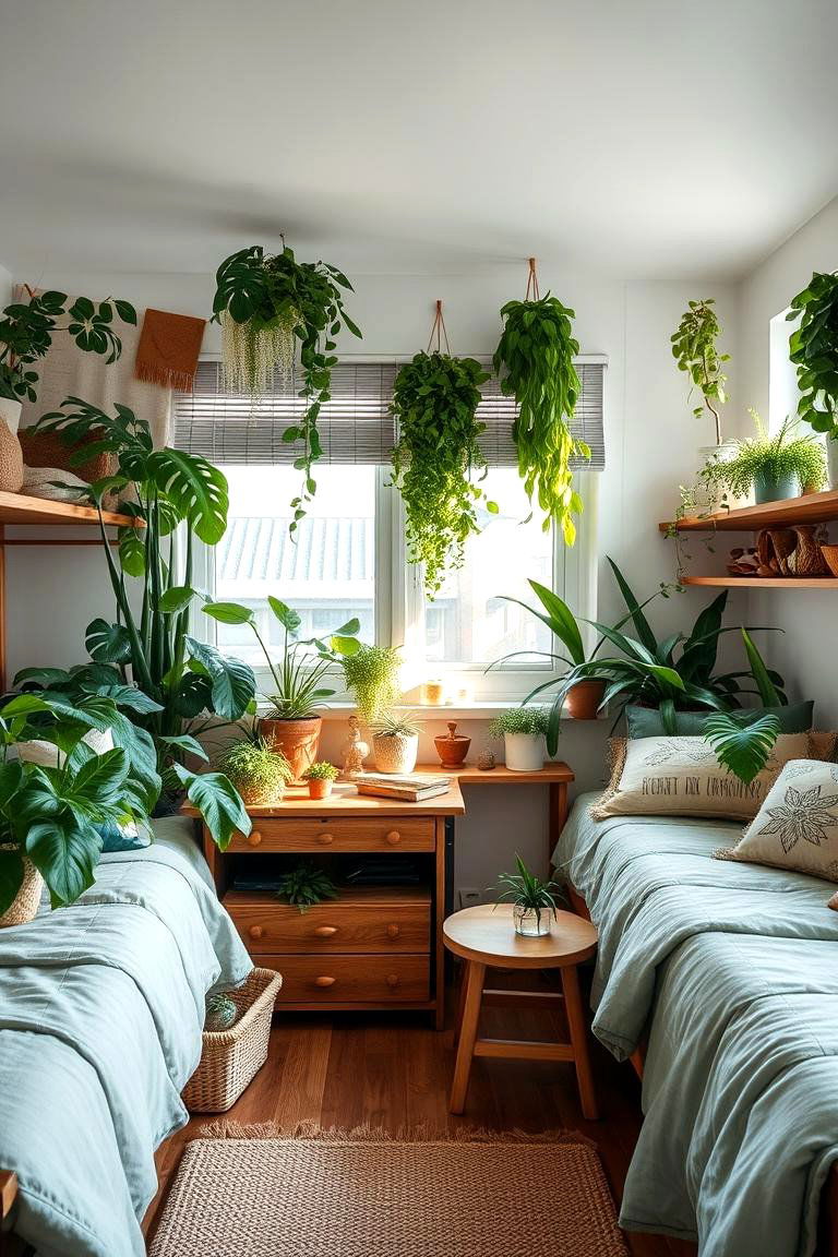 Eco Friendly Green Decor - 24 Dorm Room Decorating Ideas