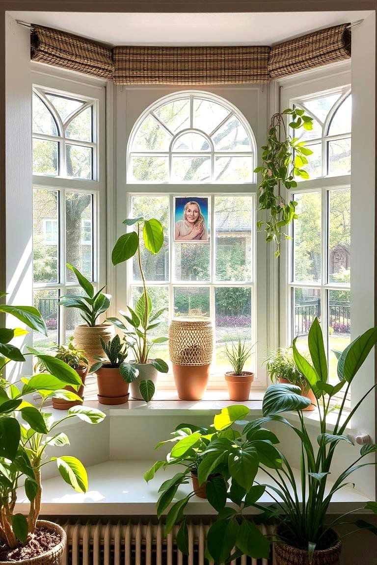Eco Friendly Green Oasis - 24 Kitchen Bay Window Ideas