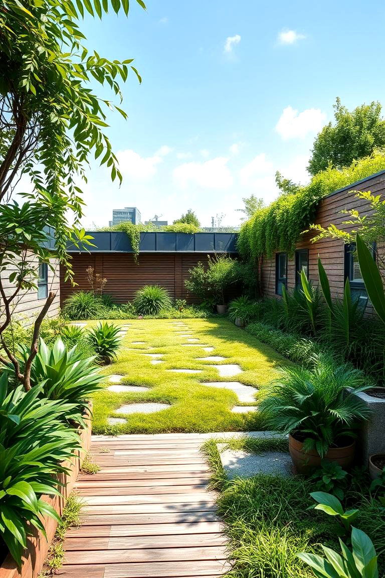 Eco Friendly Green Roof - 24 Deck Roof Ideas