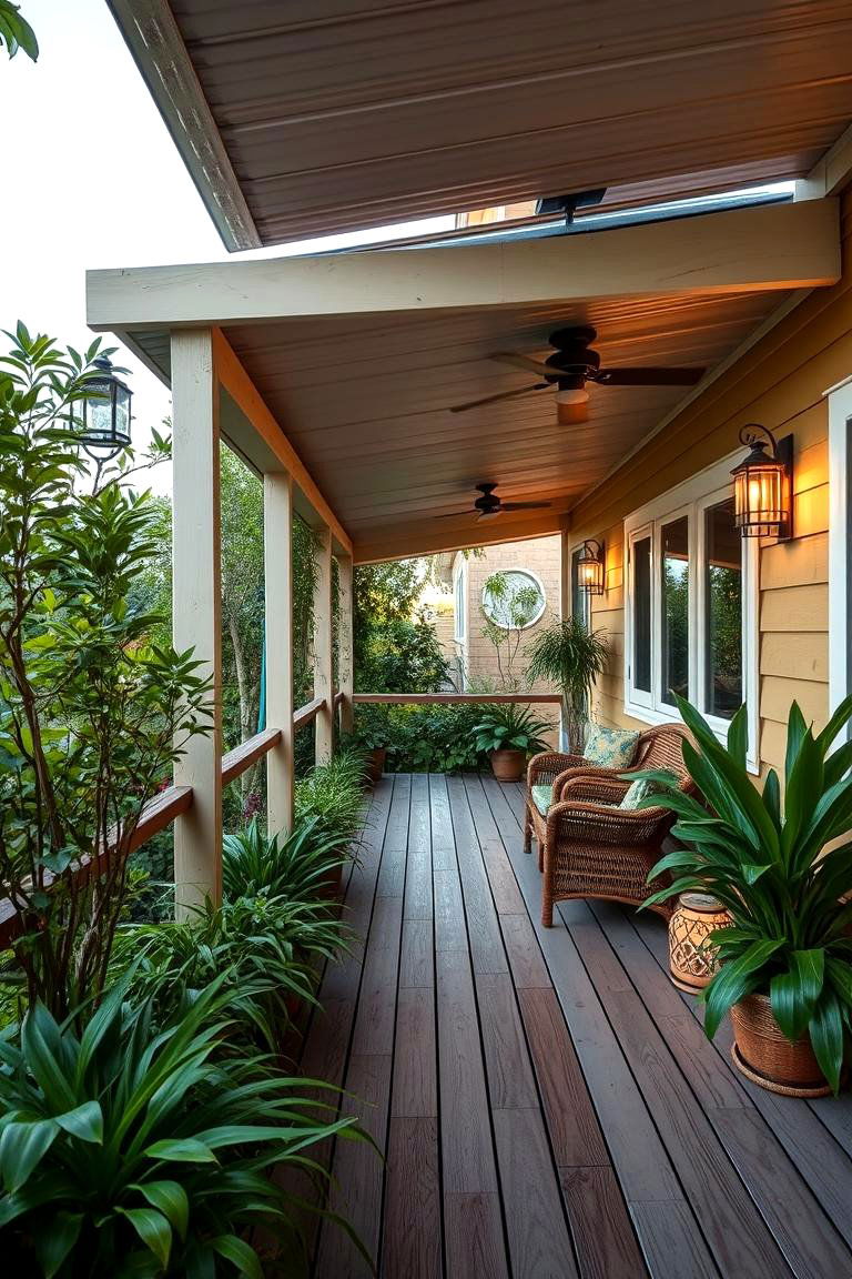 Eco Friendly Green Veranda - 24 Veranda Ideas