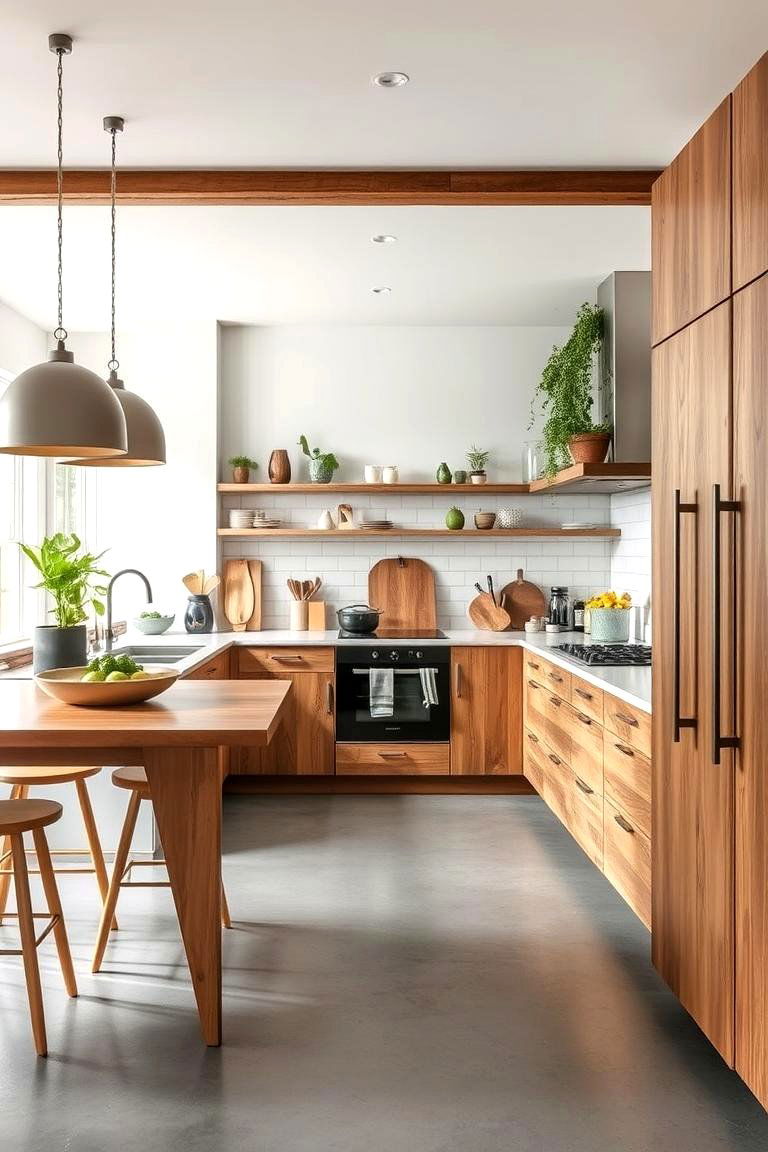 Eco Friendly Grey Finishes - 24 Kitchens With Grey Floors