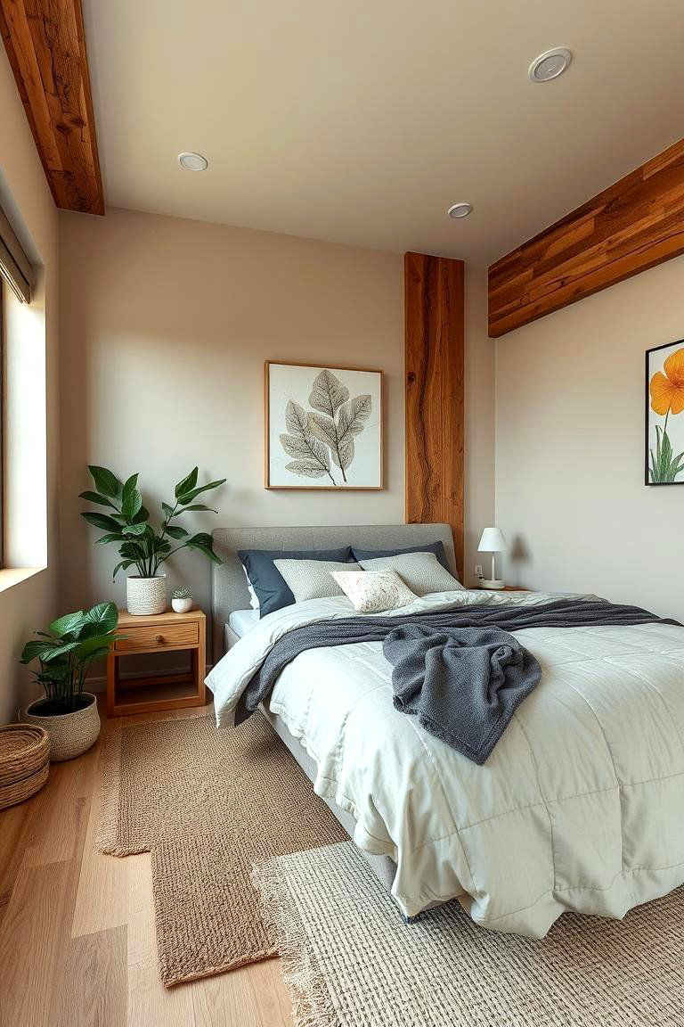Eco Friendly Khaki Design - 24 Khaki Bedroom Ideas