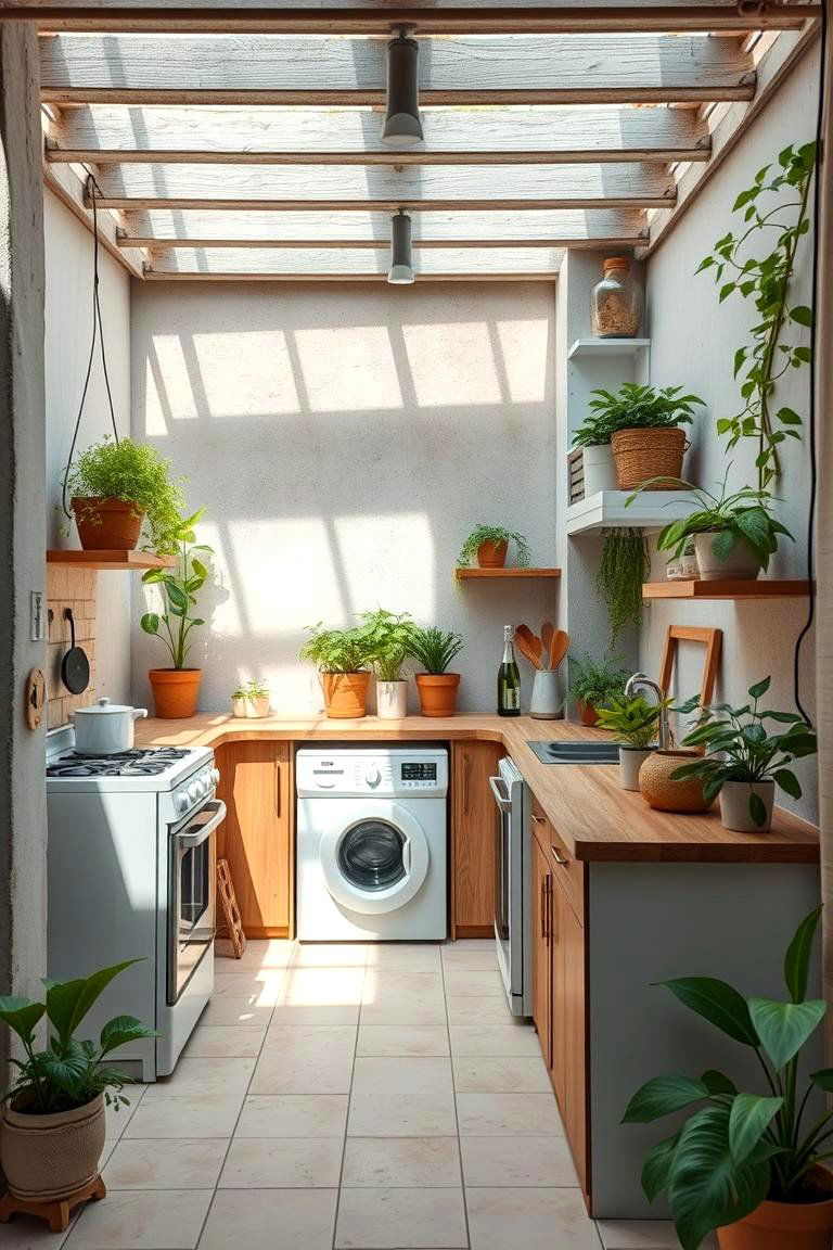 Eco Friendly Kitchen Space - 24 Small Outdoor Kitchen Ideas