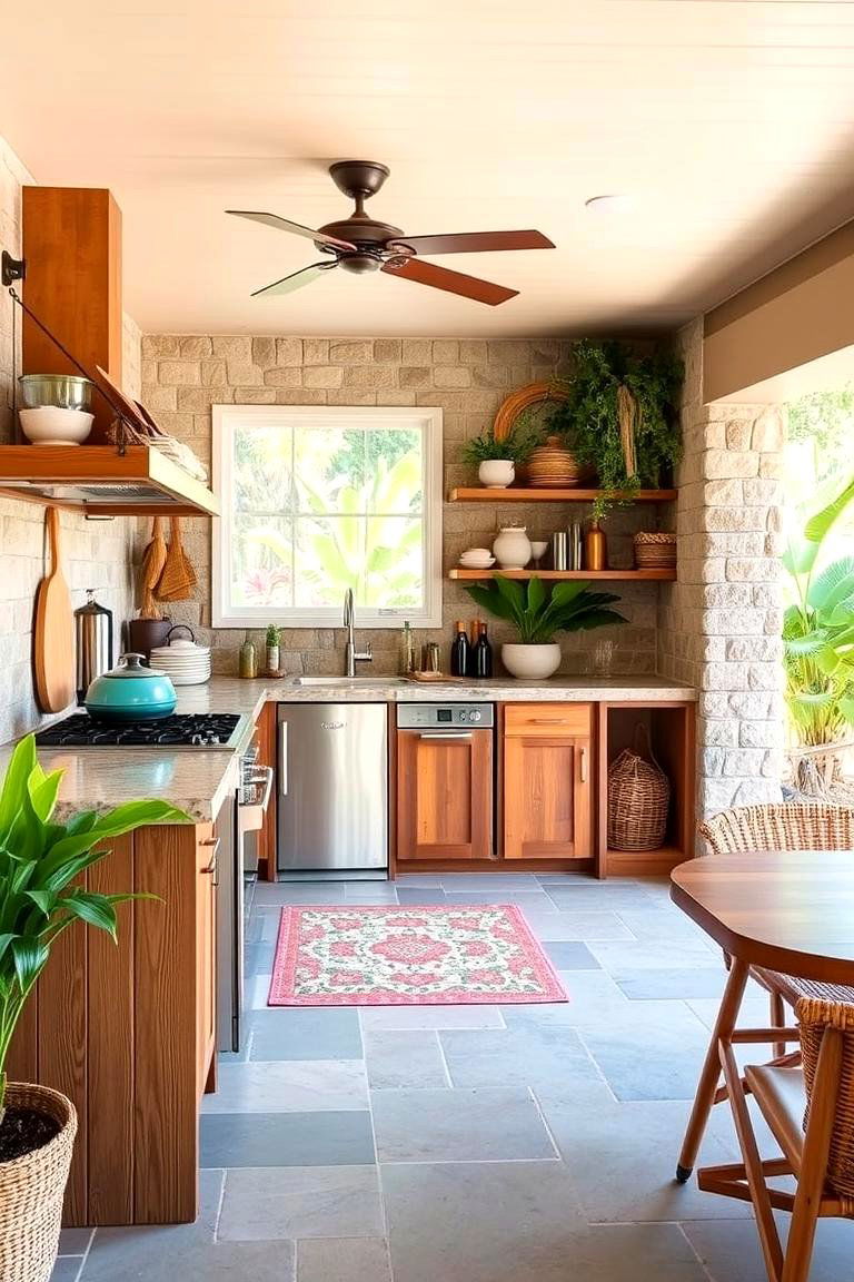 Eco Friendly Lanai Kitchen - 24 Lanai Kitchen Ideas
