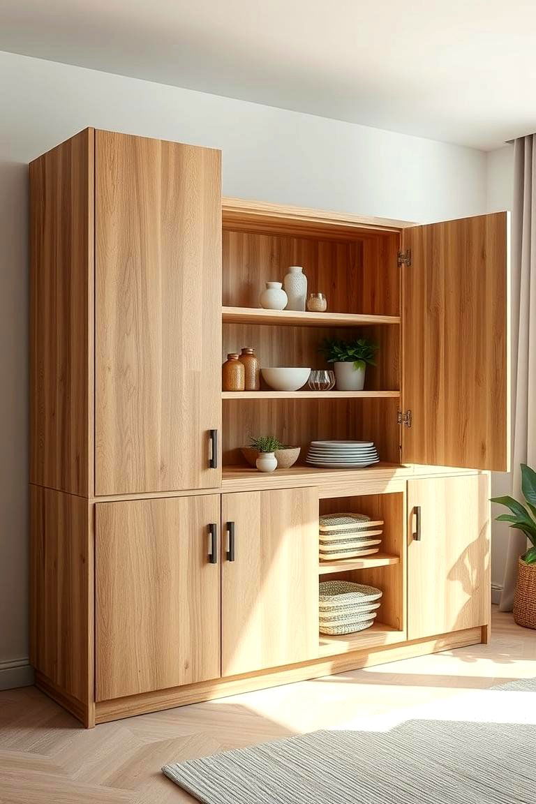 Eco Friendly Material Cabinets for Sustainable Storage - 24 cabinet storage ideas
