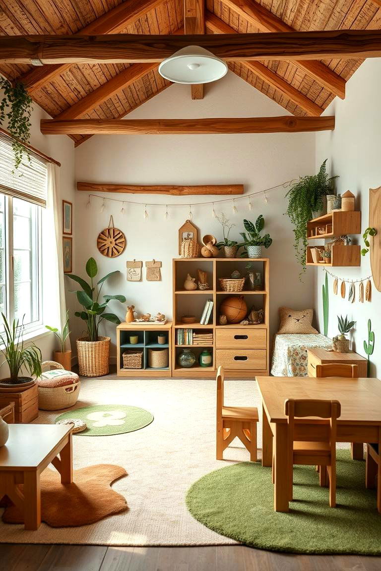 Eco Friendly Material Choices - 24 Boho Toddler Room Ideas