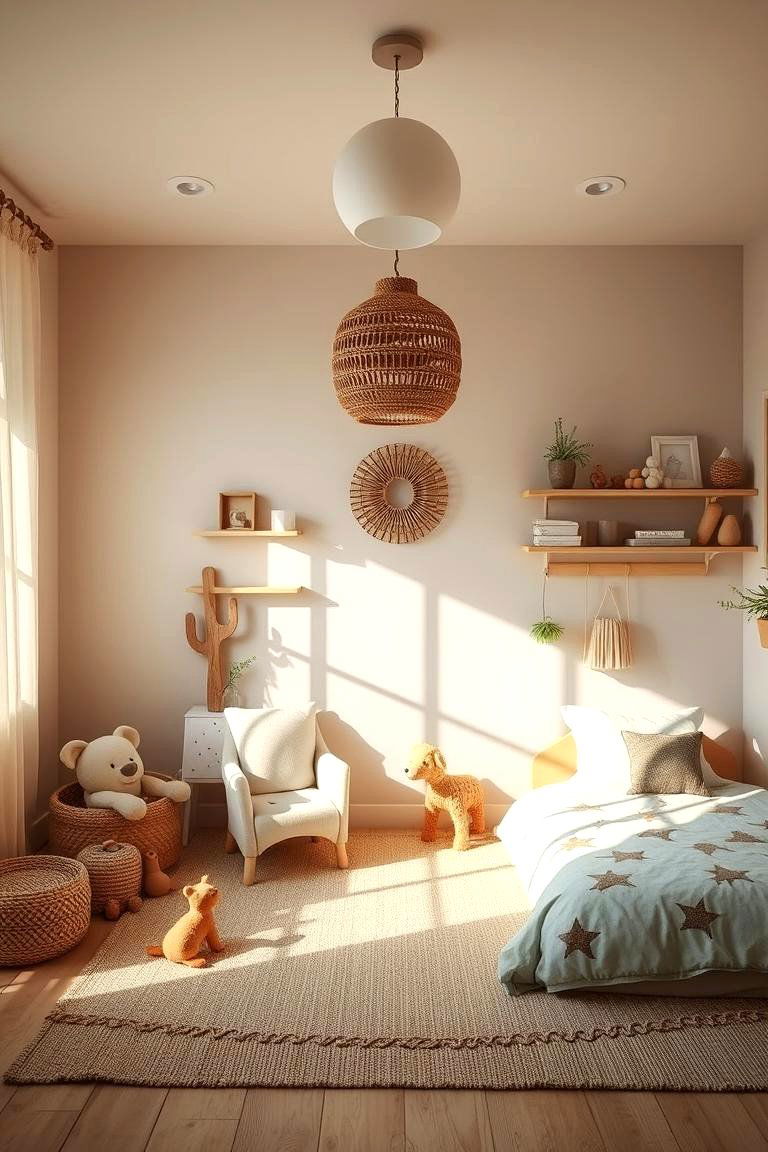 Eco Friendly Materials - 24 Toddler Room Ideas