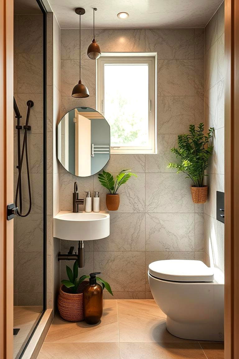 Eco Friendly Materials - 24 Tropical Bathroom Ideas