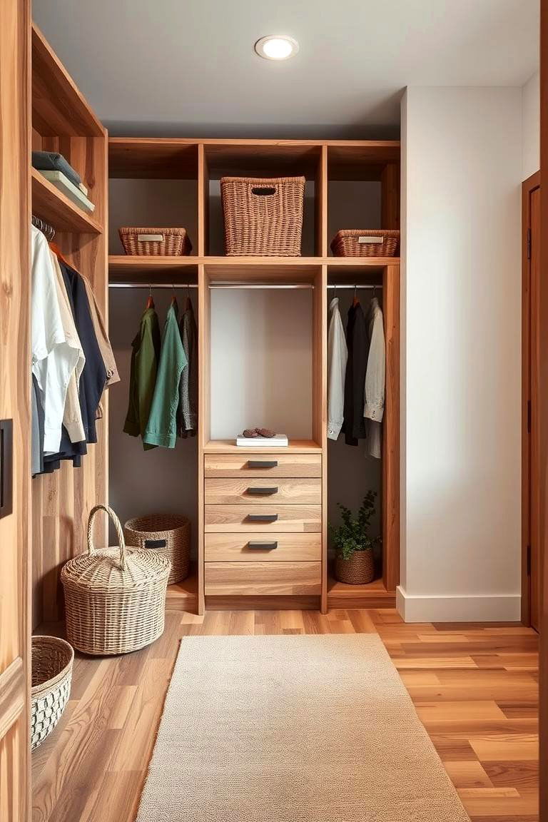 Eco Friendly Materials - 24 Walk in Closet Ideas