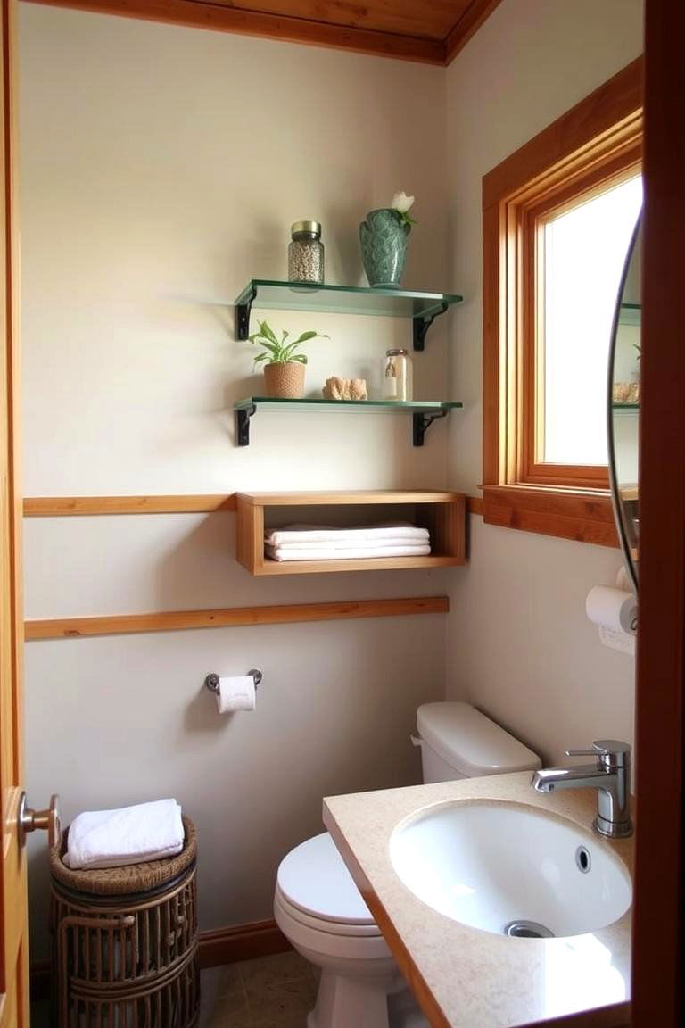 Eco Friendly Materials - 24 Powder Room Ideas