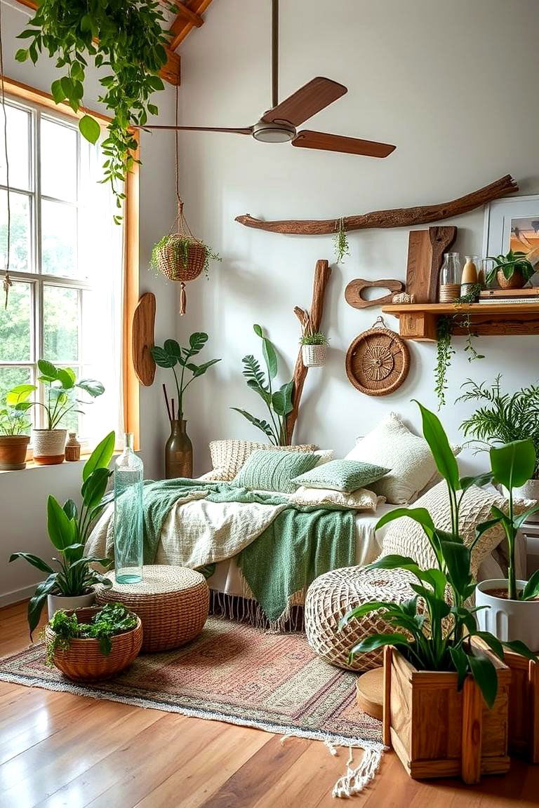 Eco Friendly Nature Room - 24 Girl Room Ideas for 10-year-olds