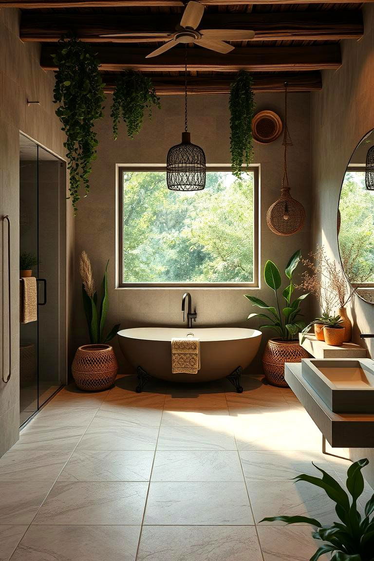 Eco Friendly Oasis - 24 Travertine Tile Bathroom Ideas