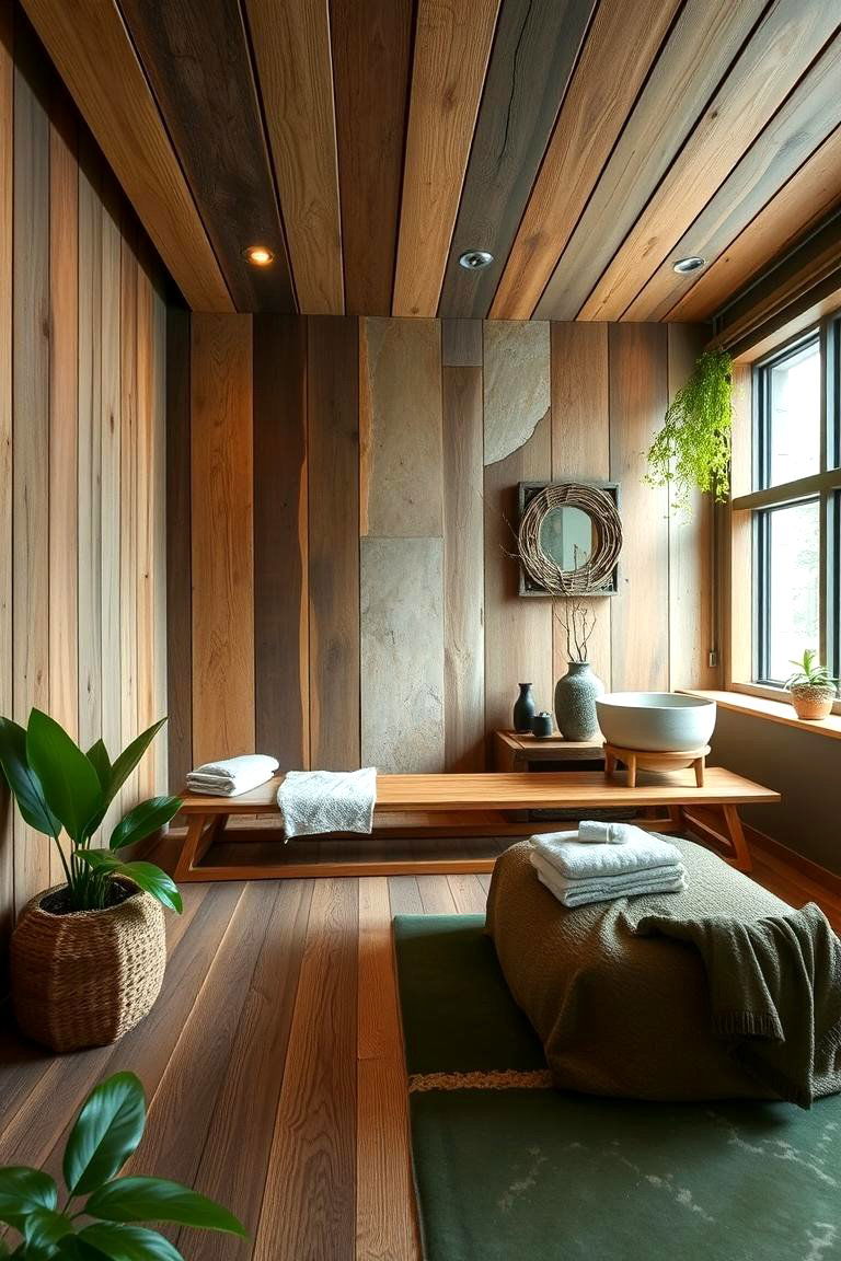 Eco Friendly Organic Spa Haven - 24 Spa Room Ideas