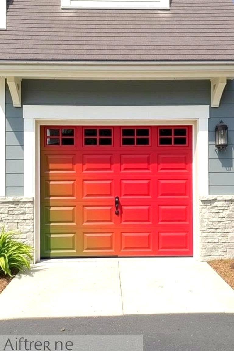 Eco Friendly Paint and Coatings for Vibrant Hues - 24 Green Garage Door Ideas