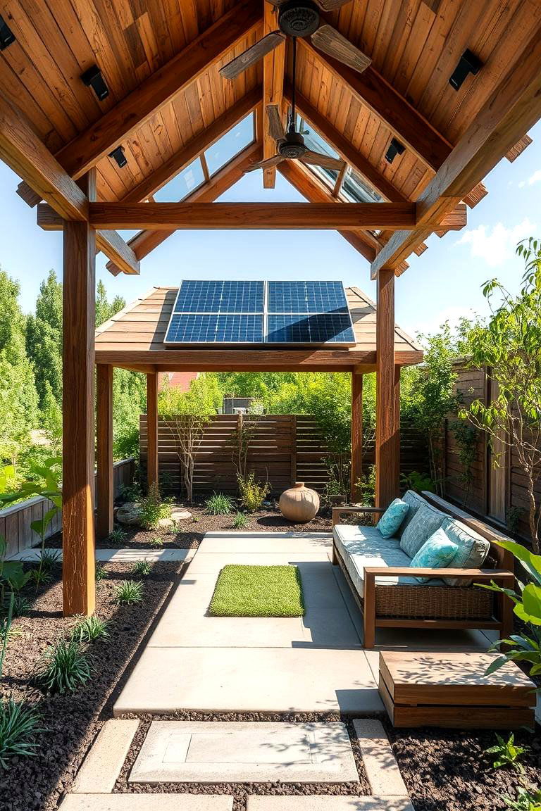 Eco Friendly Pavilion - 24 Outdoor Pavilion Ideas