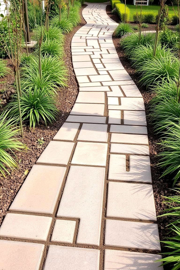 Eco Friendly Permeable Pavers - 24 Concrete Paver Walkway Ideas