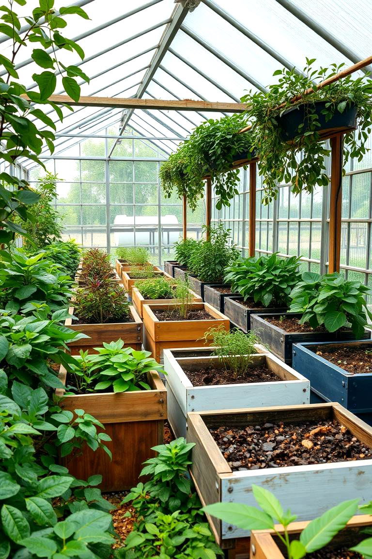 Eco Friendly Planter Boxes - 24 Greenhouse Decor Ideas