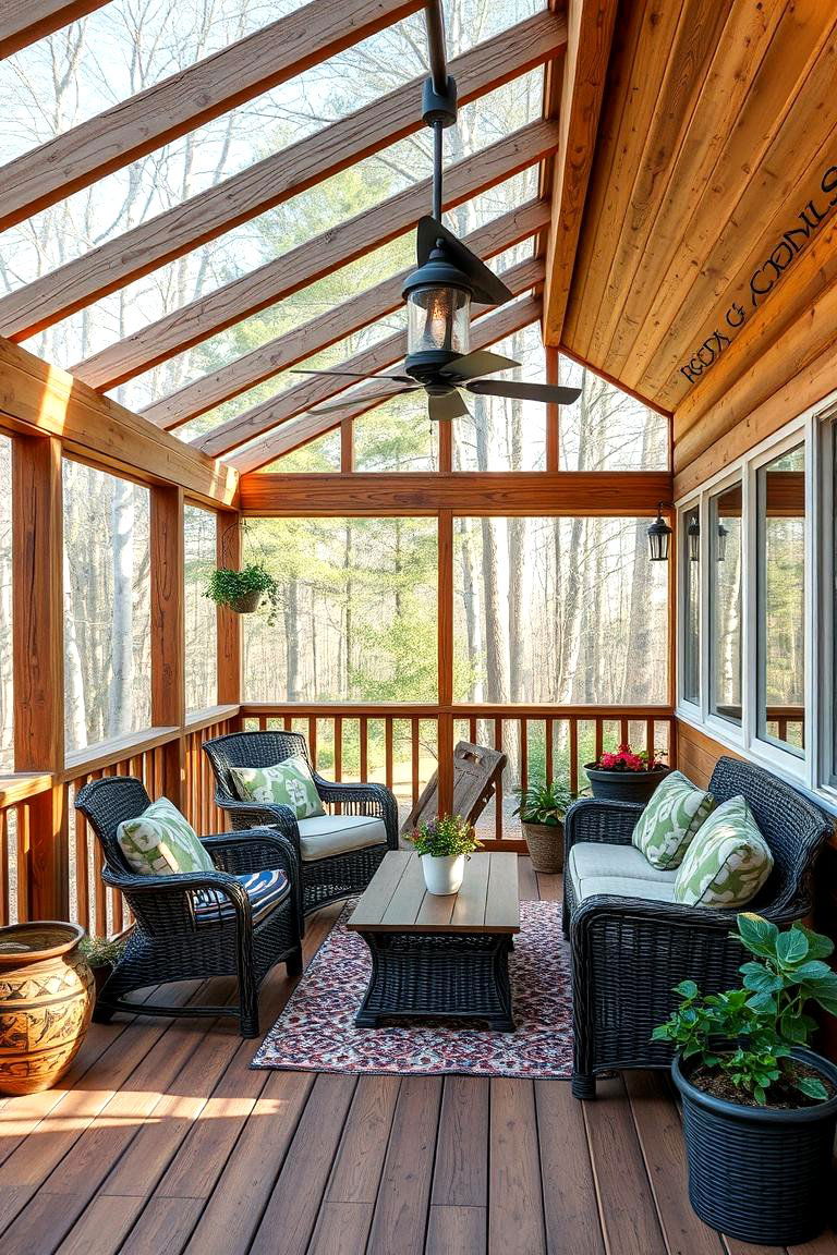 Eco Friendly Porches - 24 Screened-in Porch Ideas