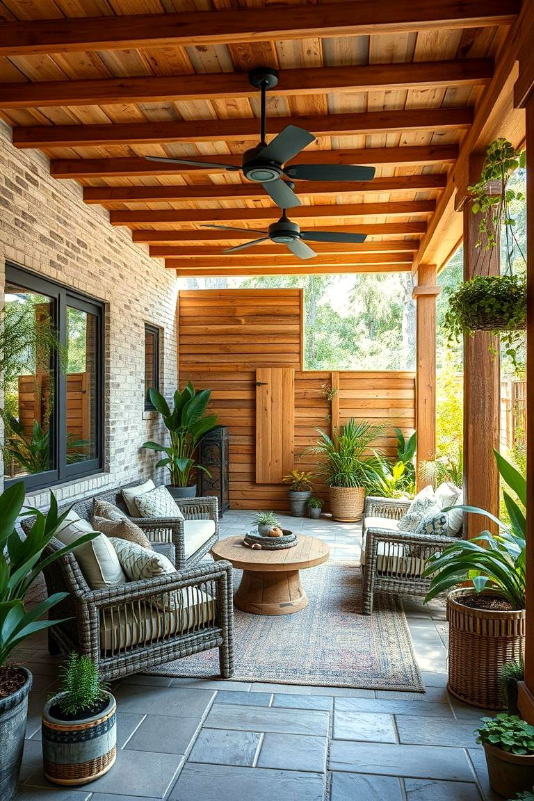 Eco Friendly Recycled Materials - 24 Patio Decor Ideas