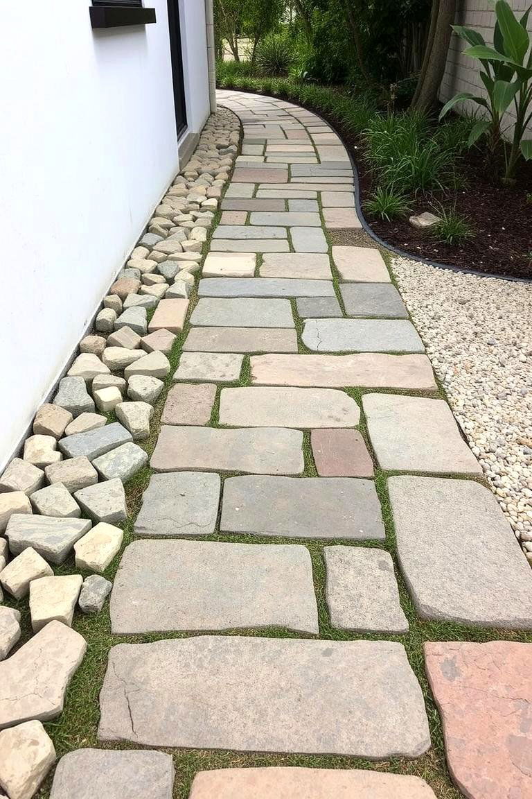 Eco Friendly Recycled Materials - 24 Front Walkway Ideas